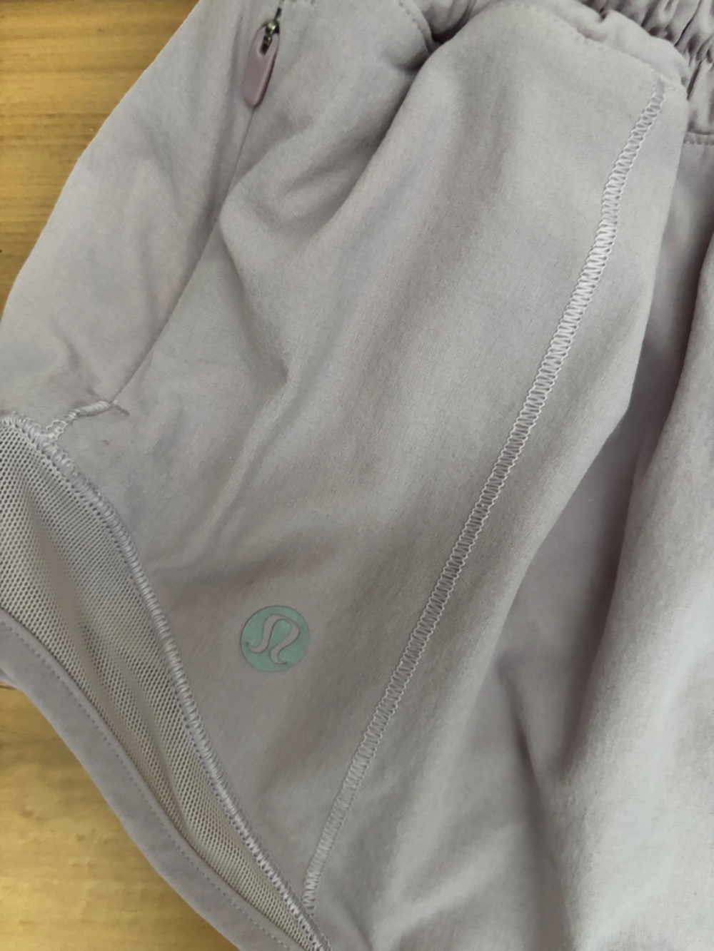 lululemon athletica Hotty Hot Short II (2.5") Rose Quartz Athletic Shorts - Picture 3 of 6